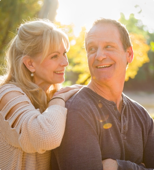 middle aged couple