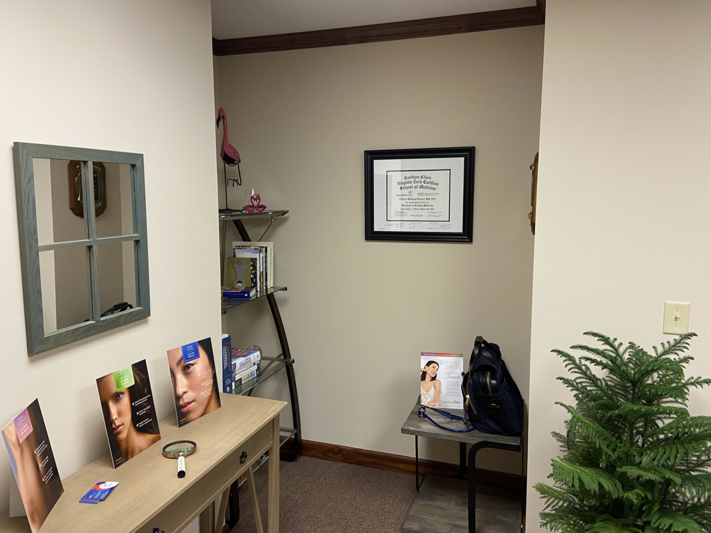 Carolina Health & Aesthetics consultation room